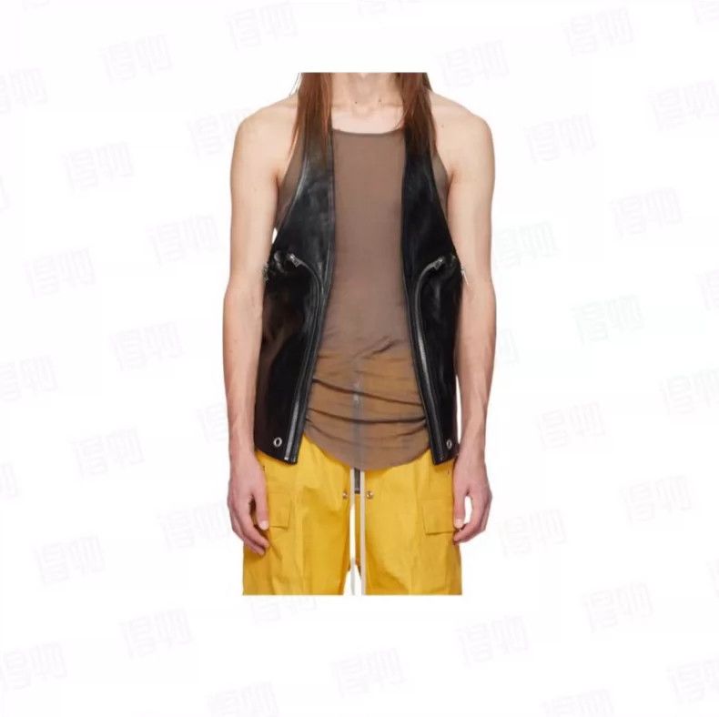 Rick Owens Rick Owens 23FW Lambskin gun with waistcoat vest 2504-Nexta Size US M / EU 48-50 / 2 - 6 Thumbnail