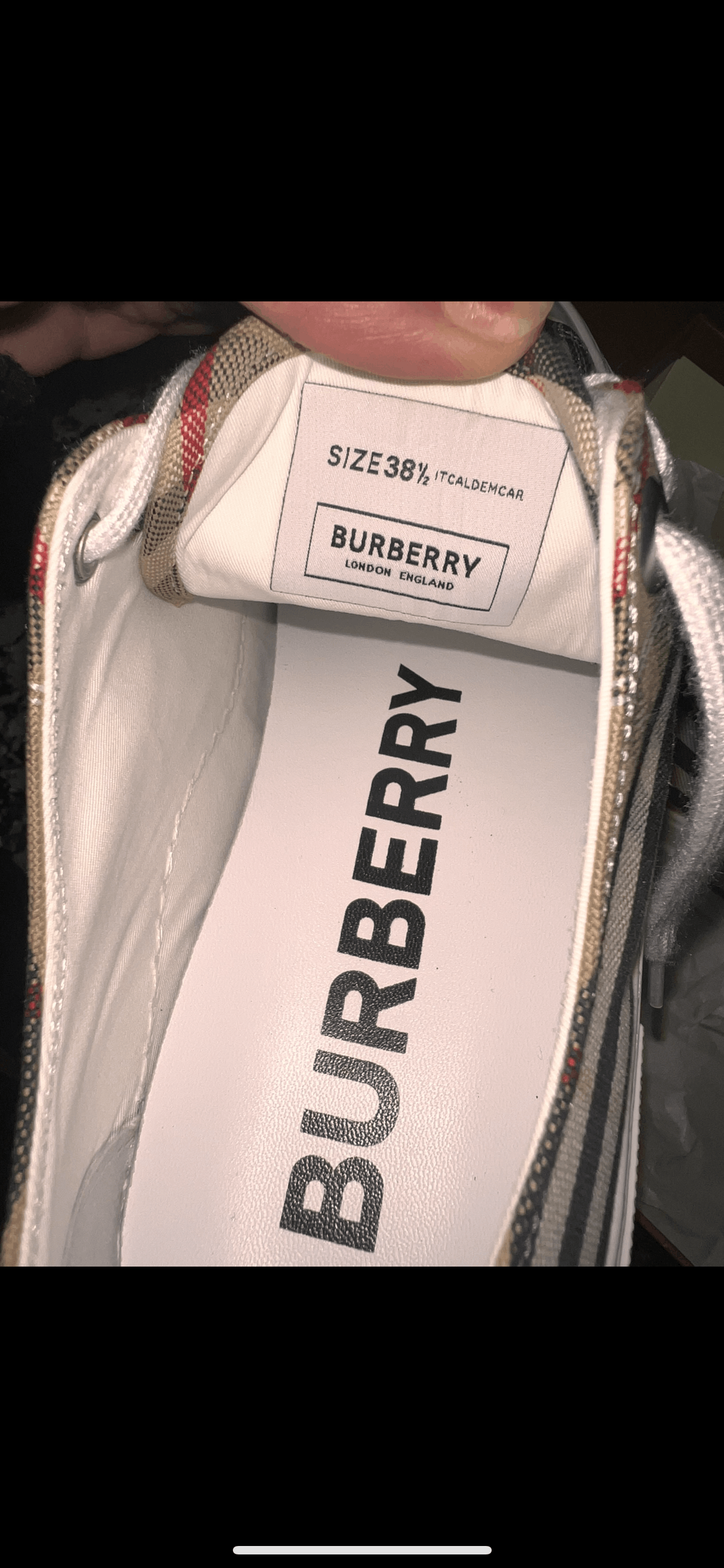 Burberry Burberry low top classics Size US 8 / IT 38 - 1 Thumbnail