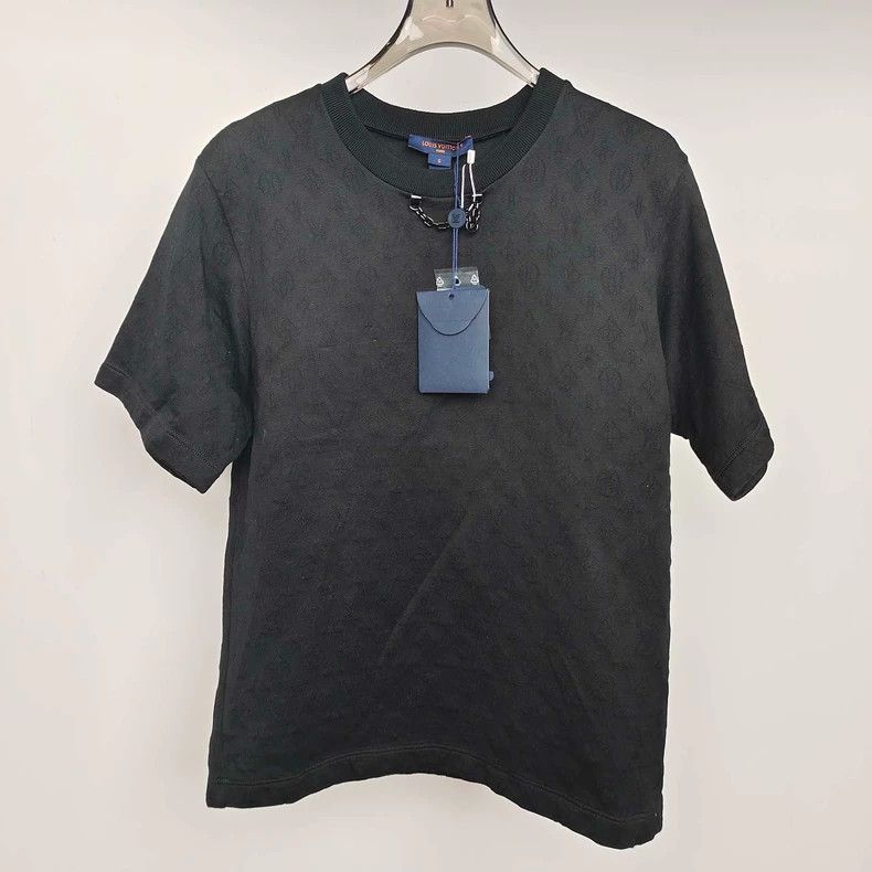 Louis Vuitton Black dark grain presbyopic full print short
