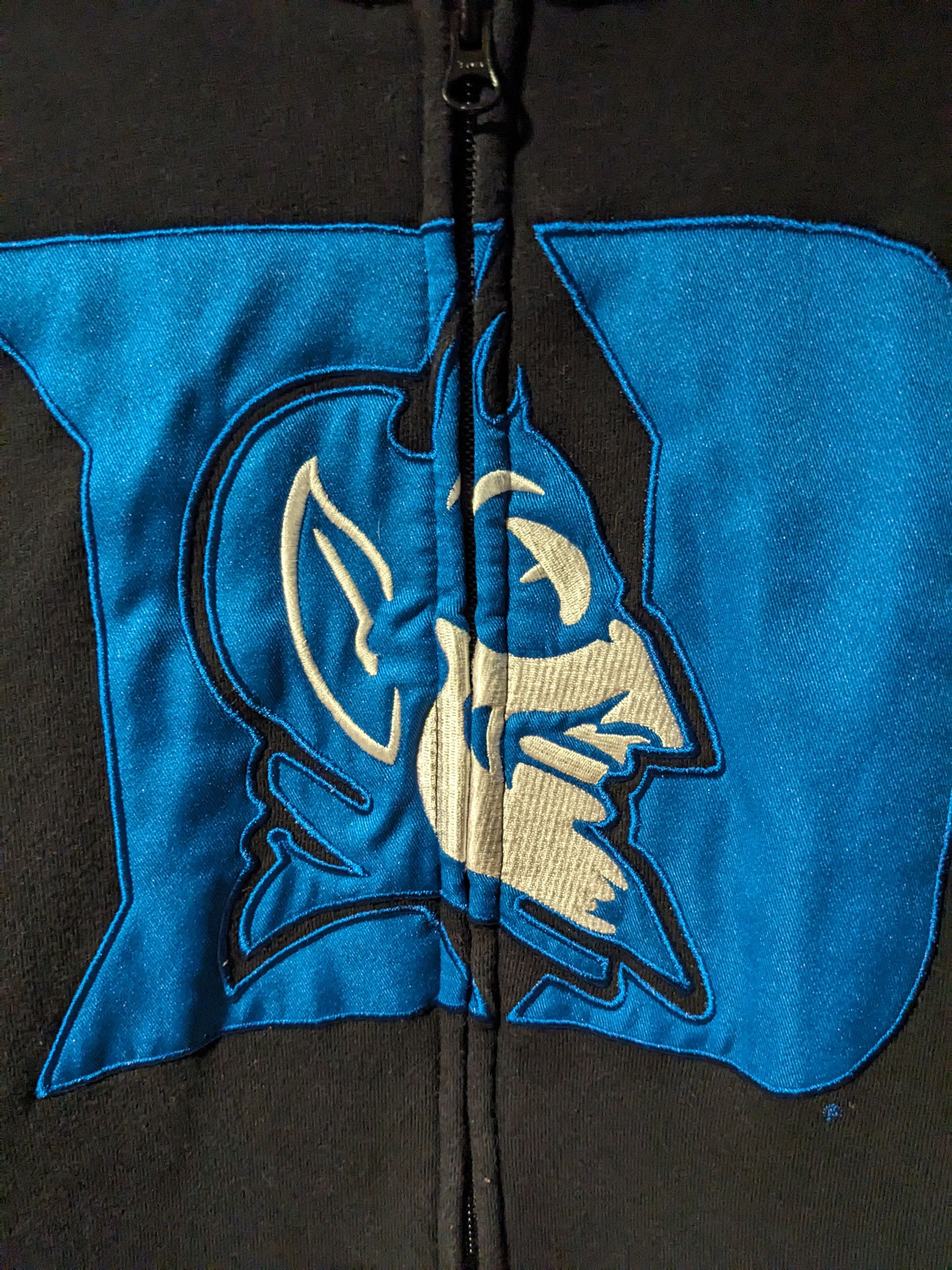 Vintage Vintage Y2K Duke Blue Devils College Basketball Hoodie Size US S / EU 44-46 / 1 - 2 Thumbnail