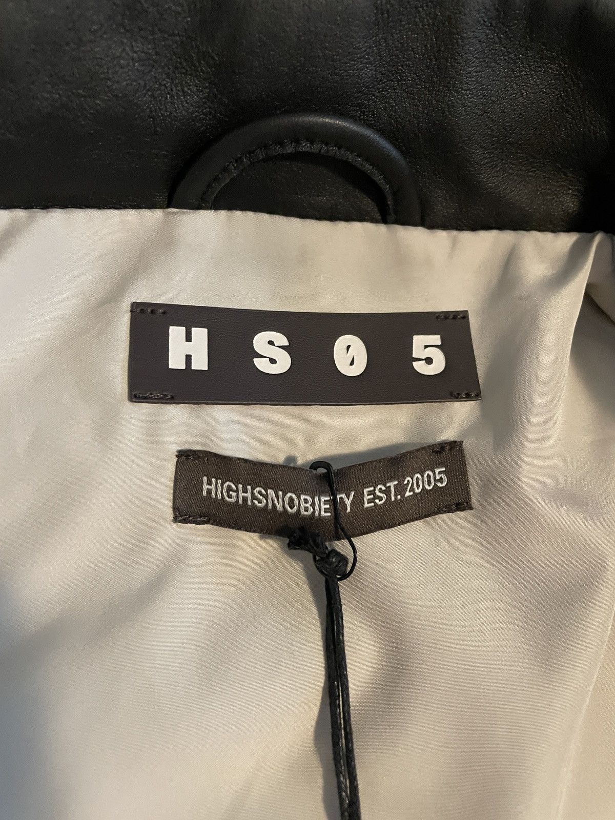 Highsnobiety Highsnobiety Black Leather Bomber Jacket M Size US M / EU 48-50 / 2 - 4 Thumbnail