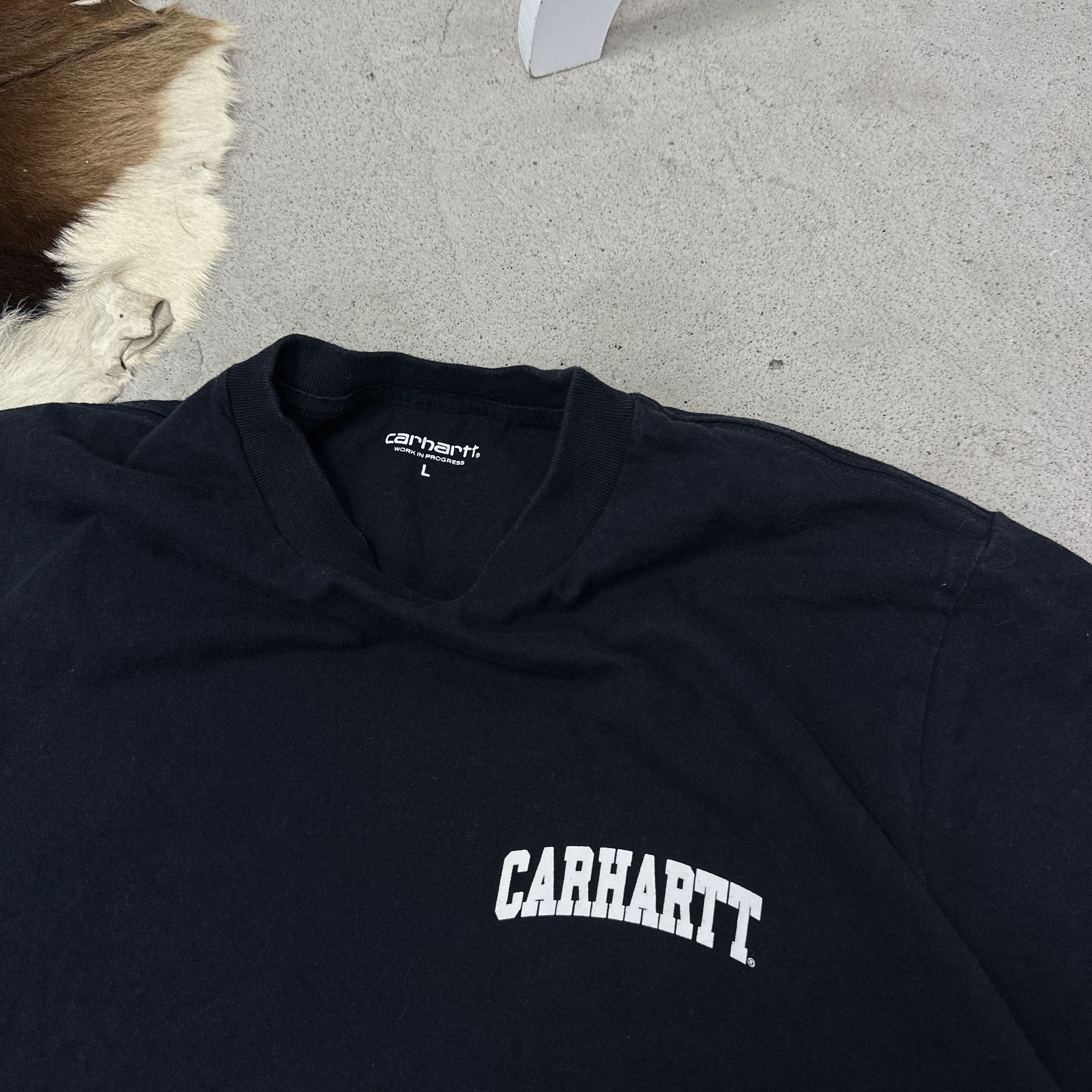 Carhartt Vintage Streetwear Skater Hip Hop Carhartt T-shirt Y2K Size US L / EU 52-54 / 3 - 3 Thumbnail