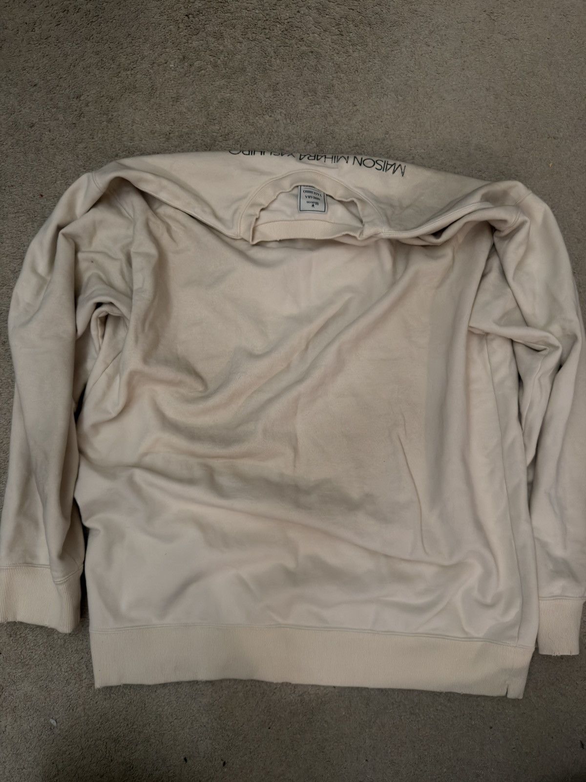 Maison MIHARA YASUHIRO Maison Mihara Yasuhiro Lo Fo Vision Deconstructed Sweatshirt Size US M / EU 48-50 / 2 - 3 Thumbnail