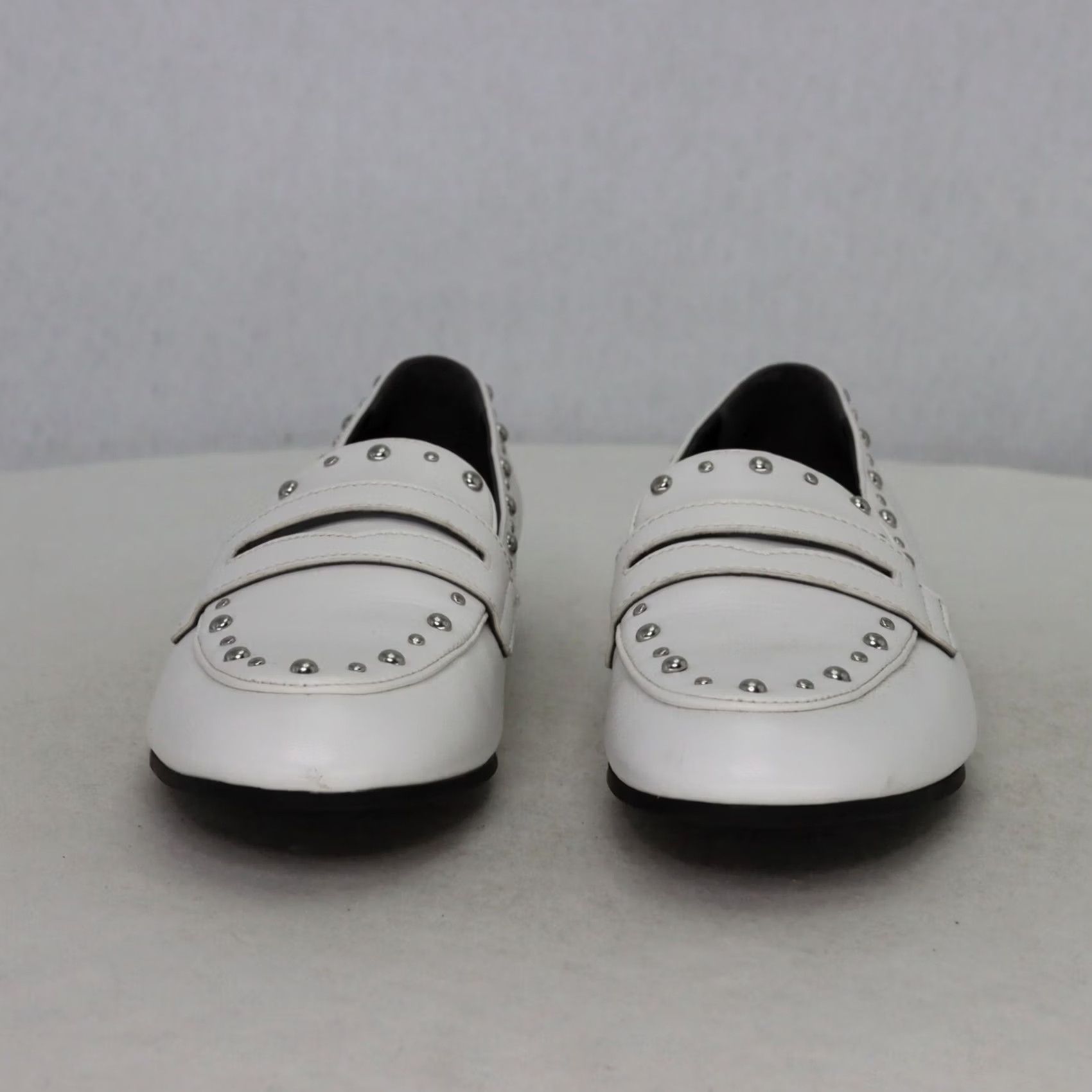 Sam Edelman Circus by Sam Edelman Harlee Studded Loafers White WOMENS Size 7.5 Size US 8 / IT 38 - 4 Thumbnail