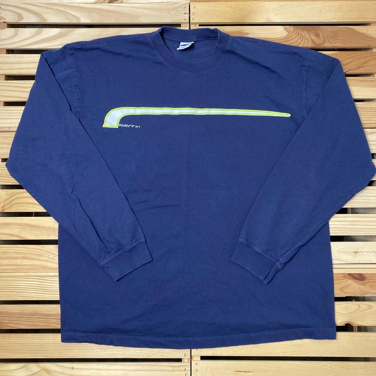 Old Navy Vintage Old Navy Blue Tee Size XL Size US XL / EU 56 / 4 - 1 Thumbnail