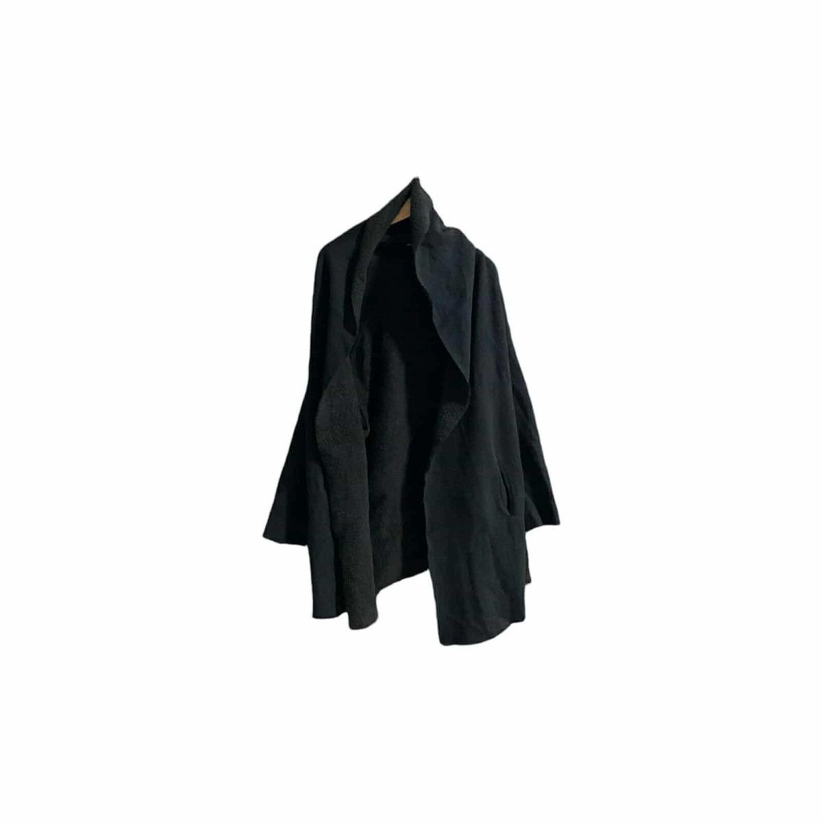 Designer × Japanese Brand 🔥Mizuiro Ind Wool Asymmetric Diagonal Cloaks Jacket Goth Size US L / EU 52-54 / 3 - 1 Thumbnail