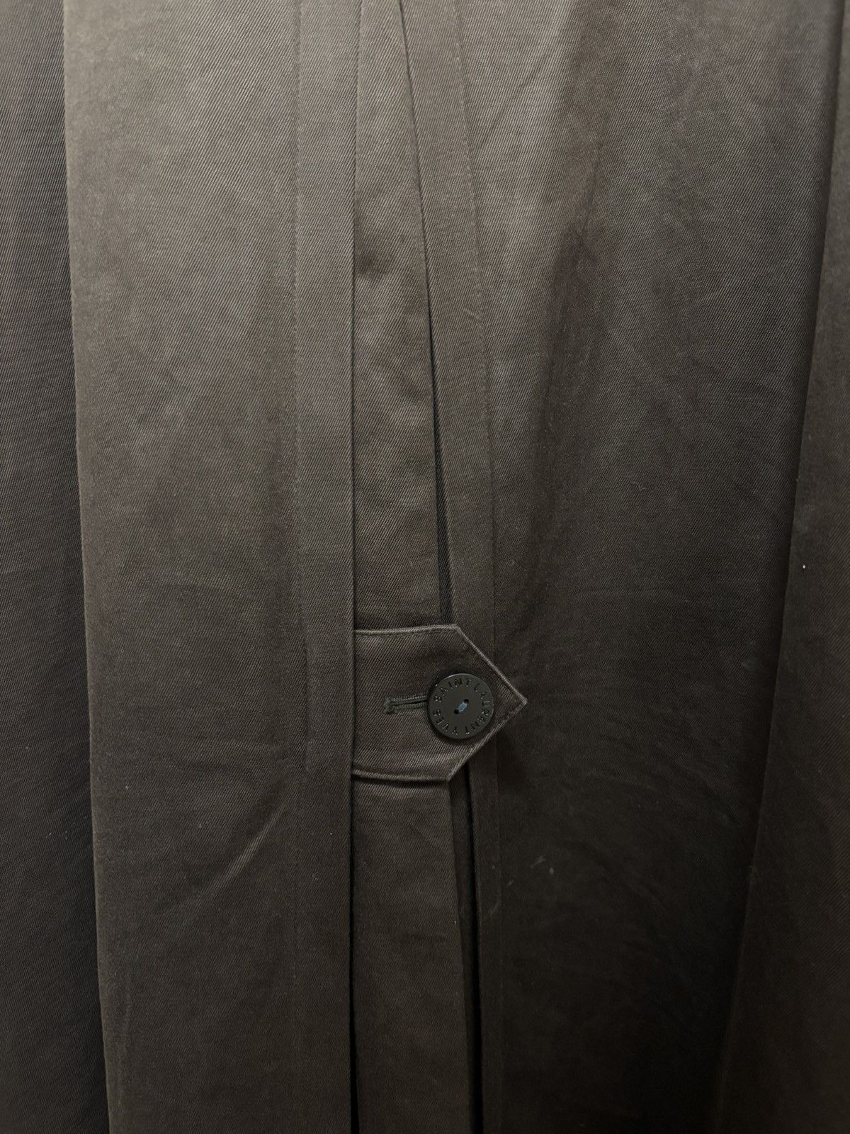 Yves Saint Laurent Yves Saint Laurent Fourrures Lined Trench Coat Size US L / EU 52-54 / 3 - 10 Thumbnail
