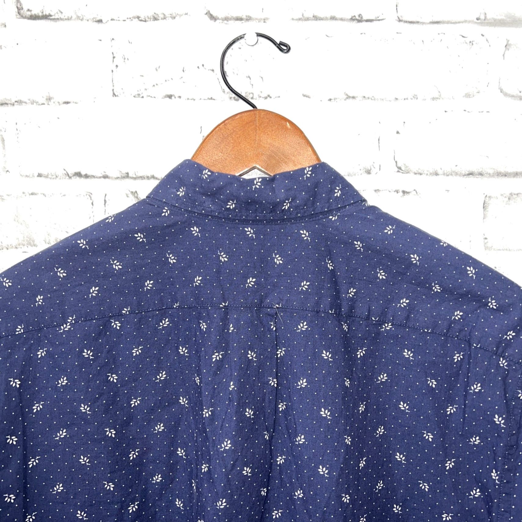 J.Crew J Crew Slim Blue Button Up Shirt Organic Cotton Mens Size M Size US M / EU 48-50 / 2 - 5 Thumbnail