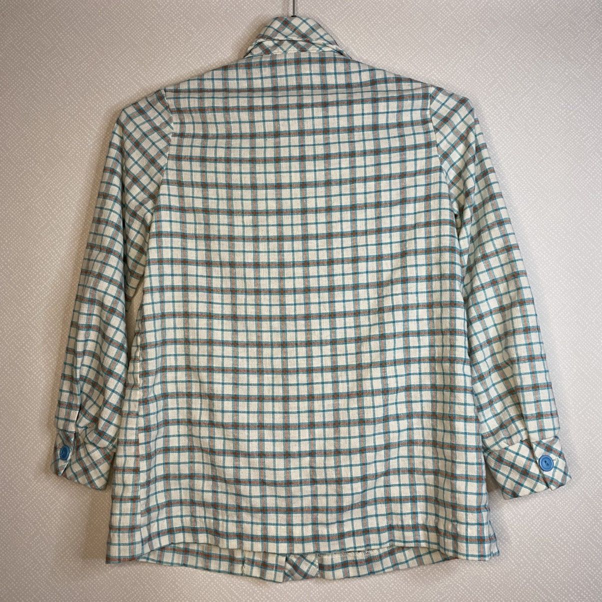 Other Jeanette Maternities Womans Plaid Shirt Sz S/M EUC Size M / US 6-8 / IT 42-44 - 2 Thumbnail