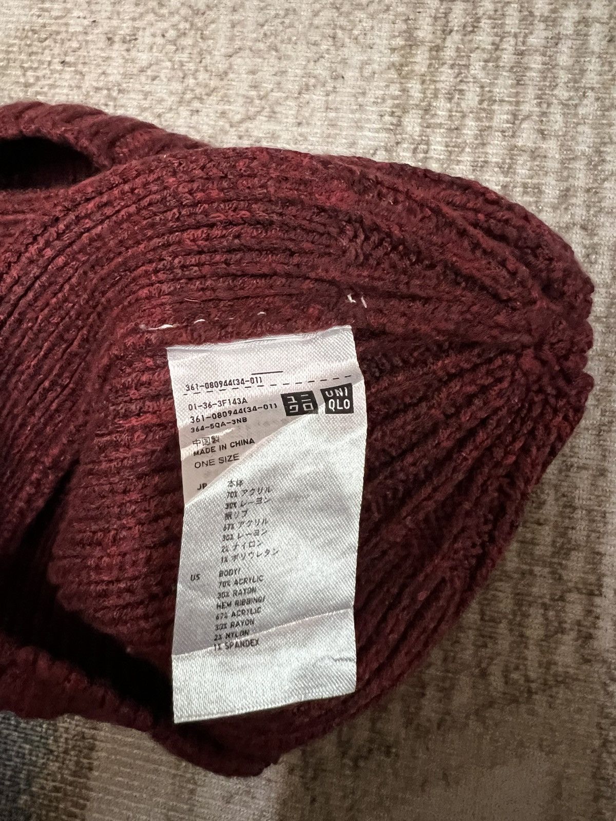 Japanese Brand Japanese brand Uniqlo Crochet Beanie Hats Size ONE SIZE - 6 Thumbnail