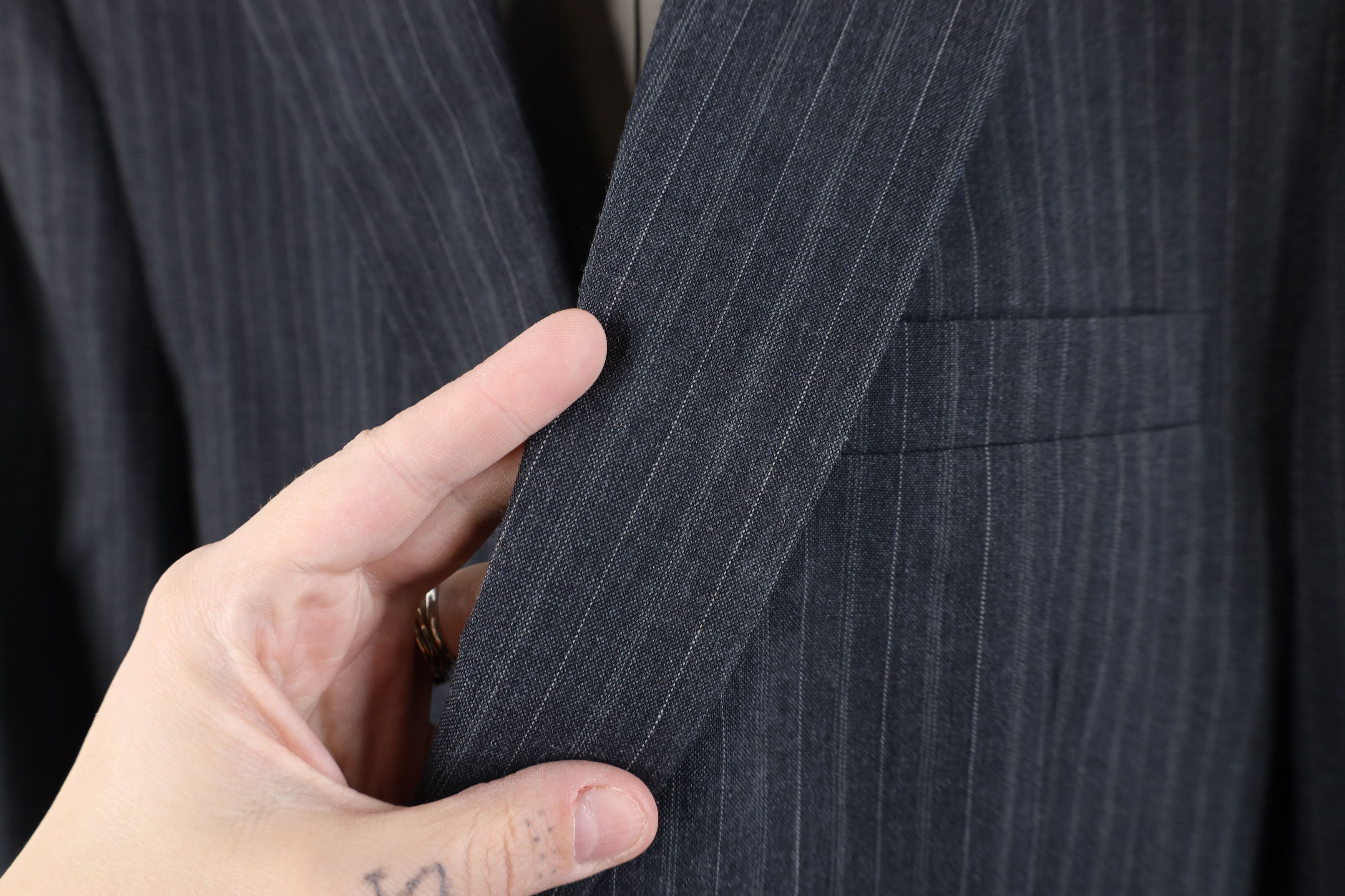 Vintage Vintage 70s Streetwear Striped Suit Coat Blazer Jacket USA Size US XL / EU 56 / 4 - 6 Thumbnail