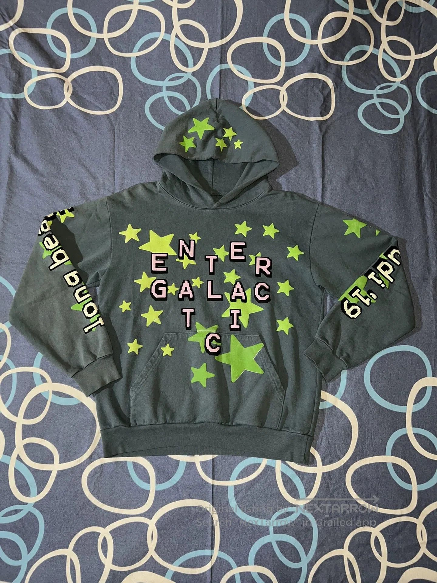 Kanye West kid cudi glow-in-the-dark star hoodie. Size US M / EU 48-50 / 2 - 1 Thumbnail