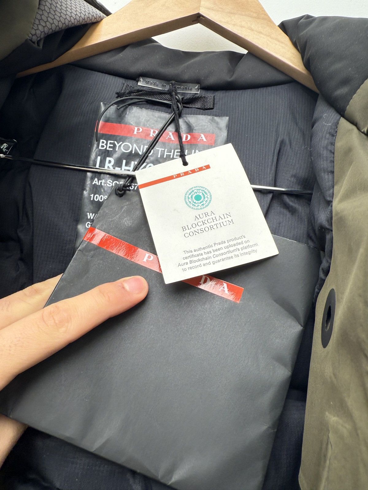 Prada NEW Prada Olive Ski Tech Puffer Jacket Pants Set! Size US L / EU 52-54 / 3 - 8 Thumbnail