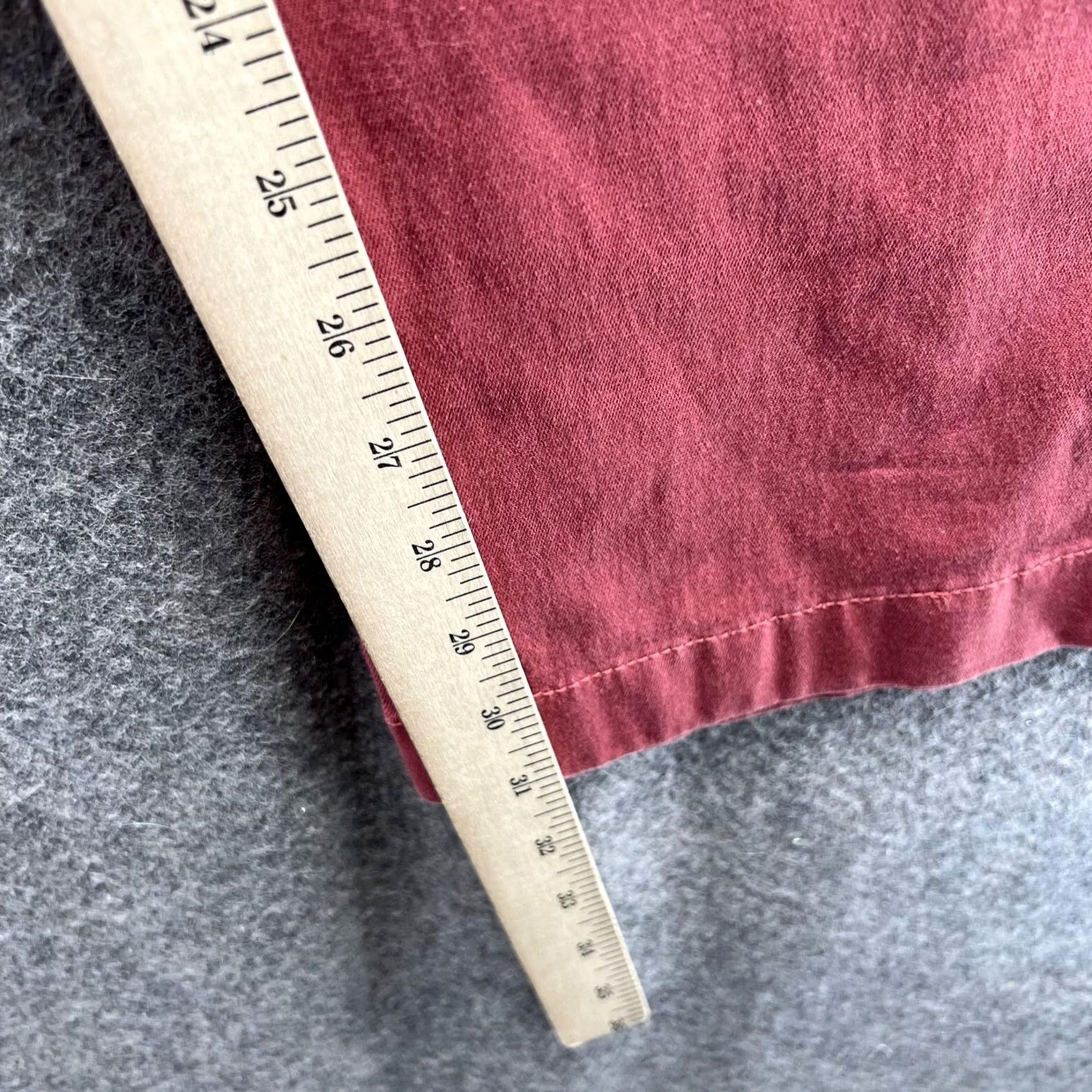 J.Crew J.CREW Pants Men 36x32 Chino Flat Front Stretch Cotton Pink Casual Regular Size US 36 / EU 52 - 5 Thumbnail
