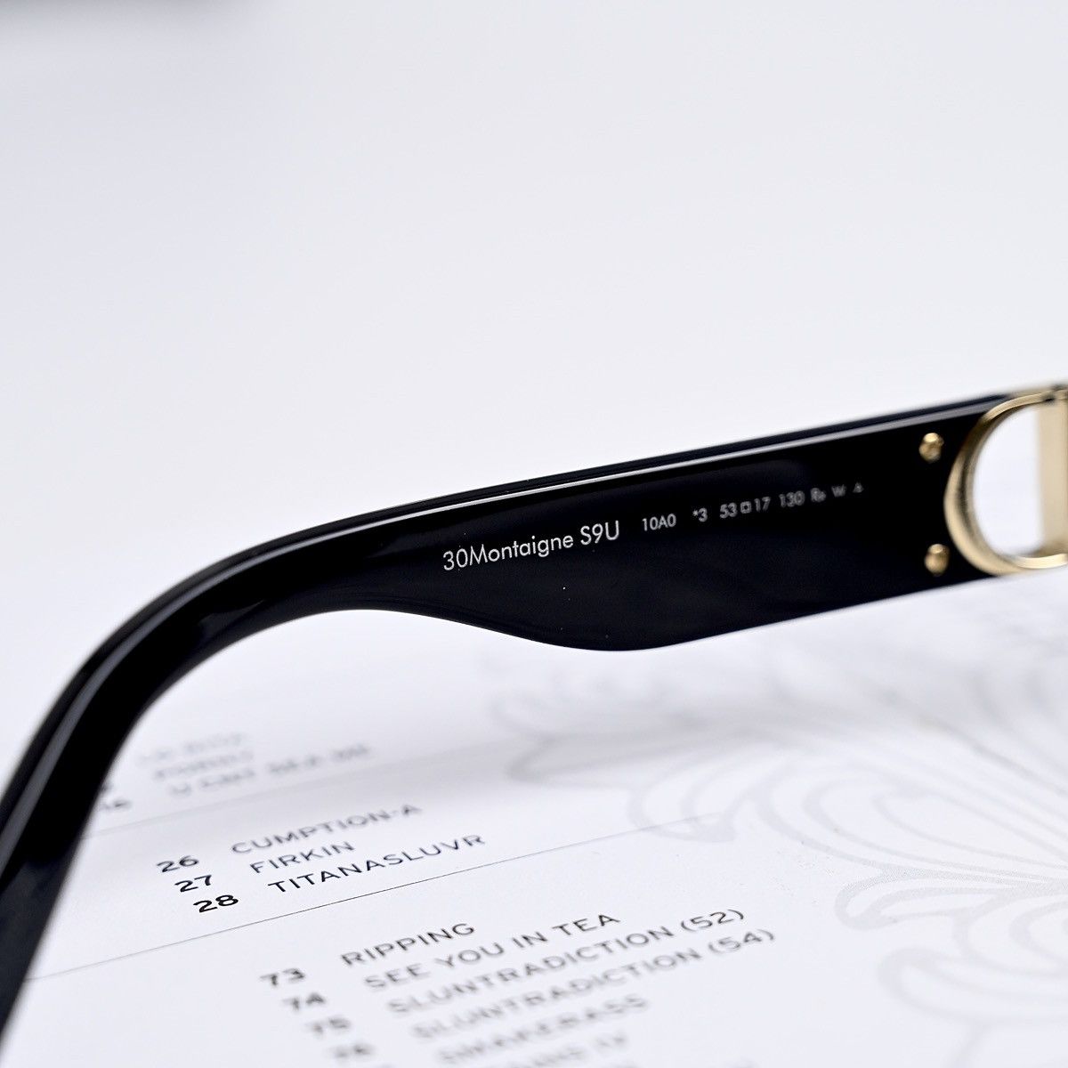 Dior DIOR 30MONTAIGNE S9U 10A0 SUNGLASSES Size ONE SIZE - 6 Thumbnail