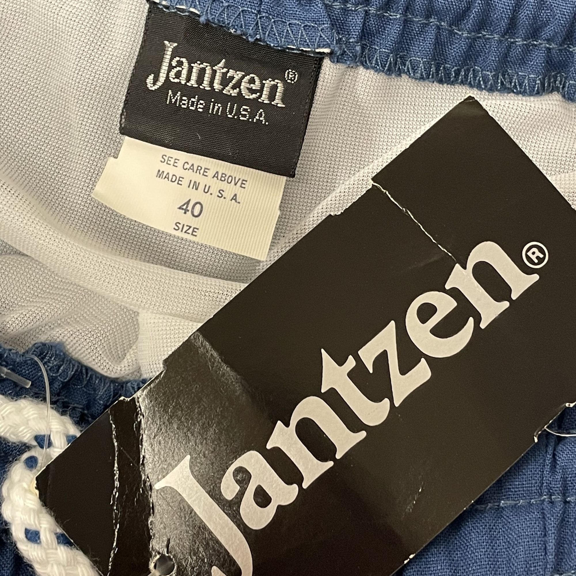 Jantzen NOS New NWT Vtg Jantzen BEACH SURFER Swim Trunks Size US 40 / EU 56 - 3 Thumbnail
