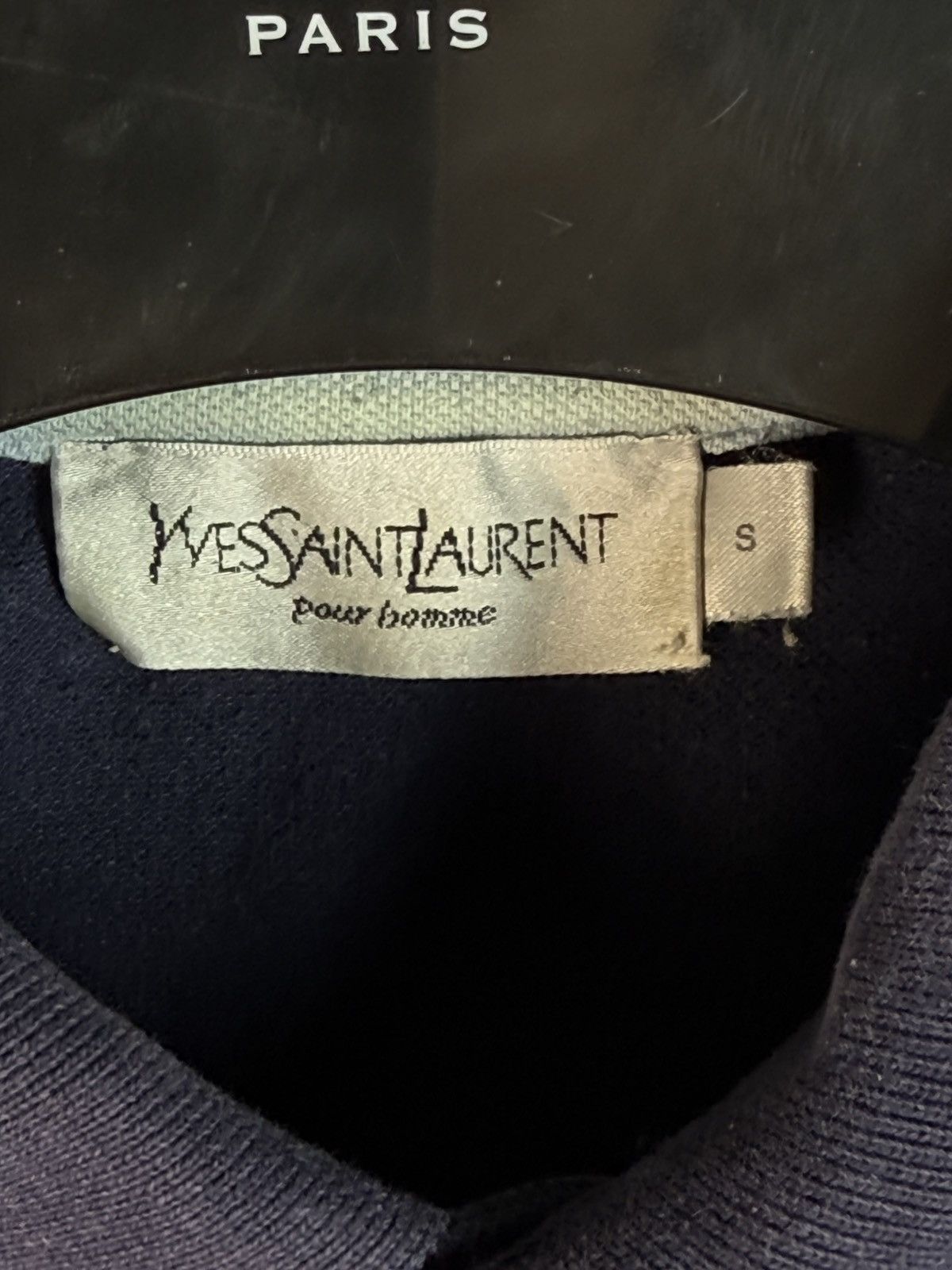 Yves Saint Laurent Navy YSL Polo Shirt Summer YSL T-shirt YSL Shirt Size US S / EU 44-46 / 1 - 5 Thumbnail