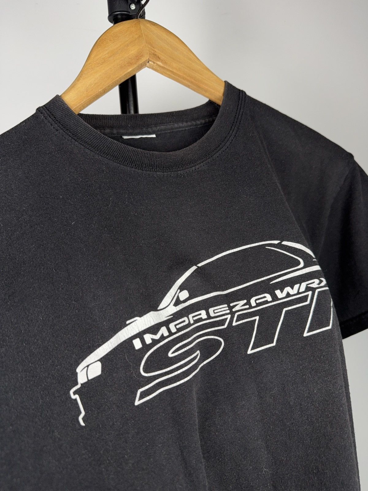 Vintage 00s Subaru Impreza WRX STI JDM Graphic Faded Racing T-Shirt Size US M / EU 48-50 / 2 - 4 Thumbnail