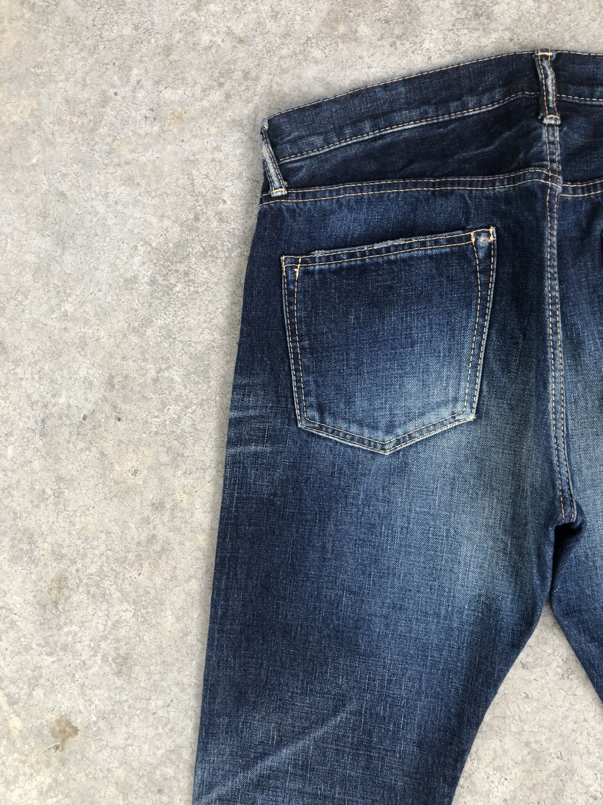 OMNIGOD Japanese OMNIGOD 50053 Distressed Jeans Selvedge Jeans Size US 32 / EU 48 - 9 Thumbnail