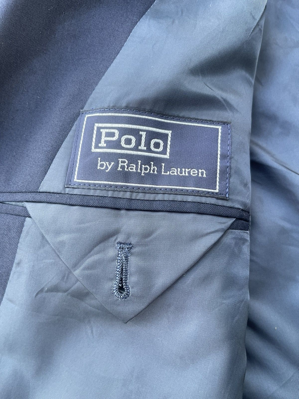 Polo Ralph Lauren POLO RALPH LAUREN DOUBLE BREASTED SUIT JACKET Size US M / EU 48-50 / 2 - 3 Thumbnail