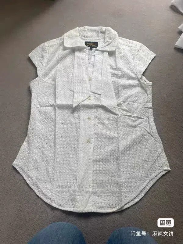 Vivienne Westwood Vivienne Westwood White Shirt Top Size XS / US 0-2 / IT 36-38 - 2 Thumbnail