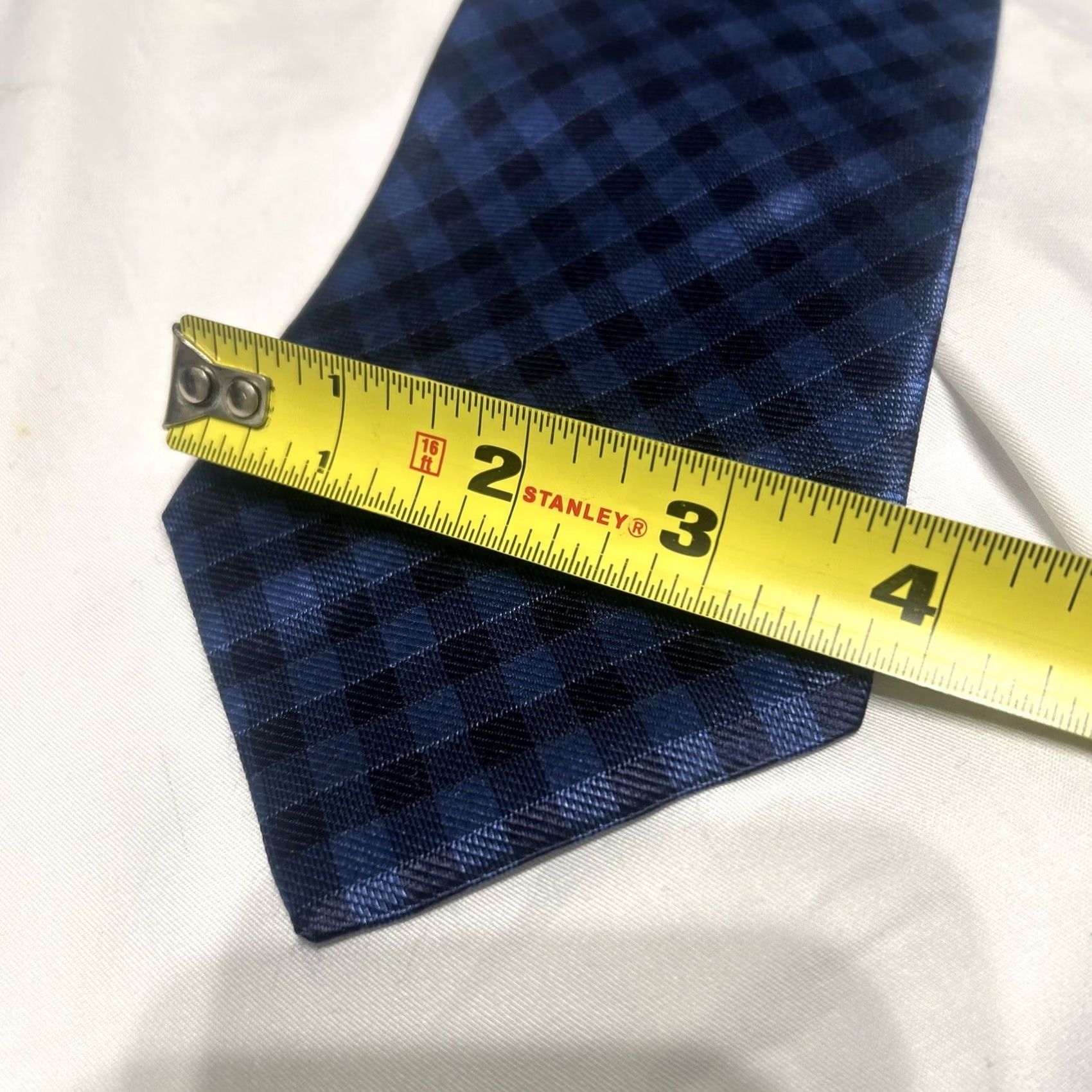Brooks Brothers Brooks Brothers Tie Geometric 100% Silk USA Made Blue Mens Classic Width Multicolor Designer Adjustable Width Hand Made No Size ONE SIZE - 6 Thumbnail