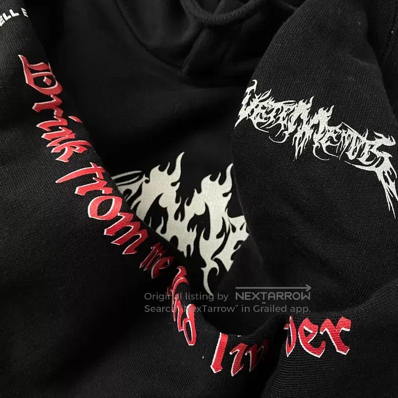 Vetements VETEMENTS Pentagram Short Hoodie Size US XS / EU 42 / 0 - 5 Thumbnail