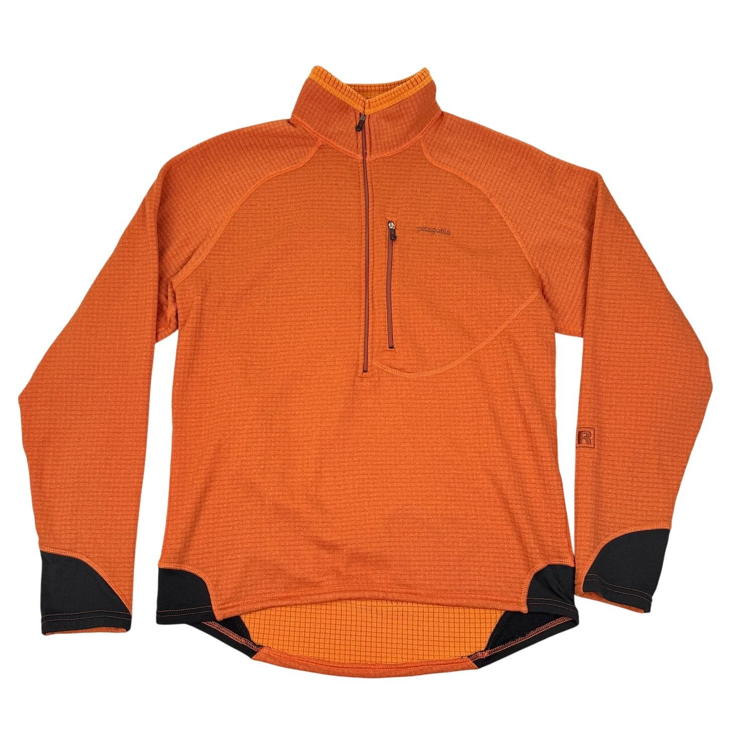 Patagonia Vintage Patagonia R1 Pullover Fleece Orange Polartec Grid Size US M / EU 48-50 / 2 - 1 Thumbnail