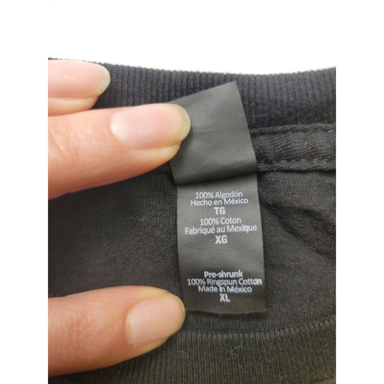 Tultex Vintage "Scam Estate" Men's Black XL T-Shirt Graphic Print Size US XL / EU 56 / 4 - 3 Thumbnail
