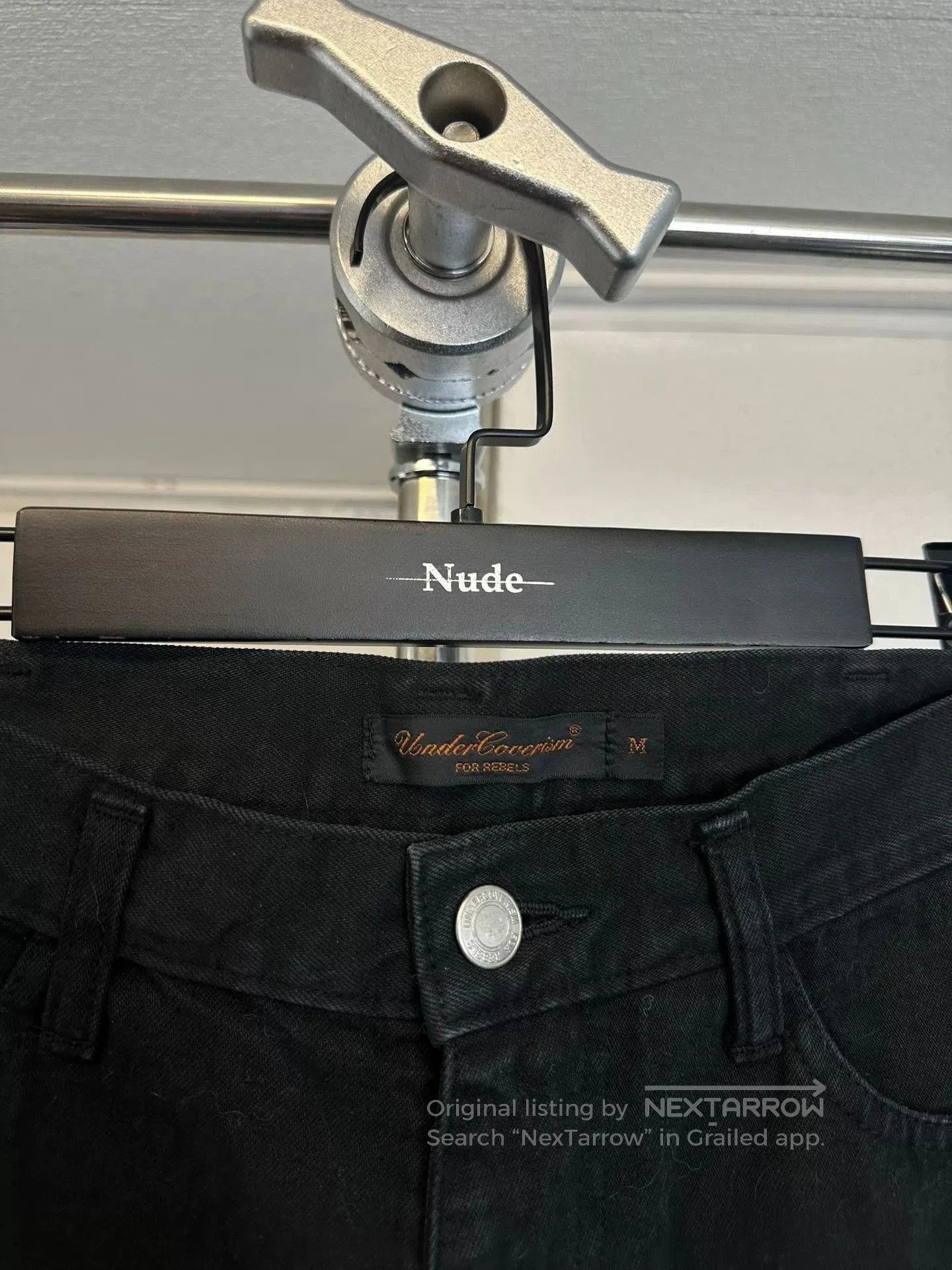 Comme des Garcons Homme Plus stylish black pants with unique features. Size US 32 / EU 48 - 7 Thumbnail