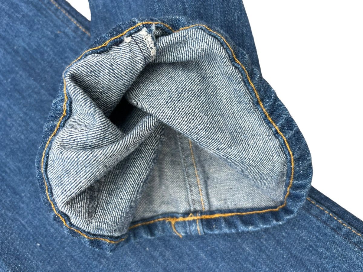 Levi's RARE! Vintage 70s Levi’s 646 Orange Tab Denim Bootcut Jeans Size US 33 - 12 Thumbnail