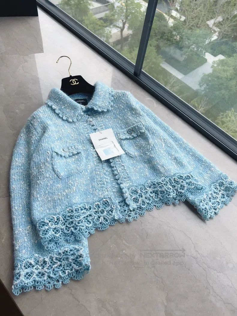 Chanel Chanel Lace doll collar jacket Size XS / US 0-2 / IT 36-38 - 3 Thumbnail