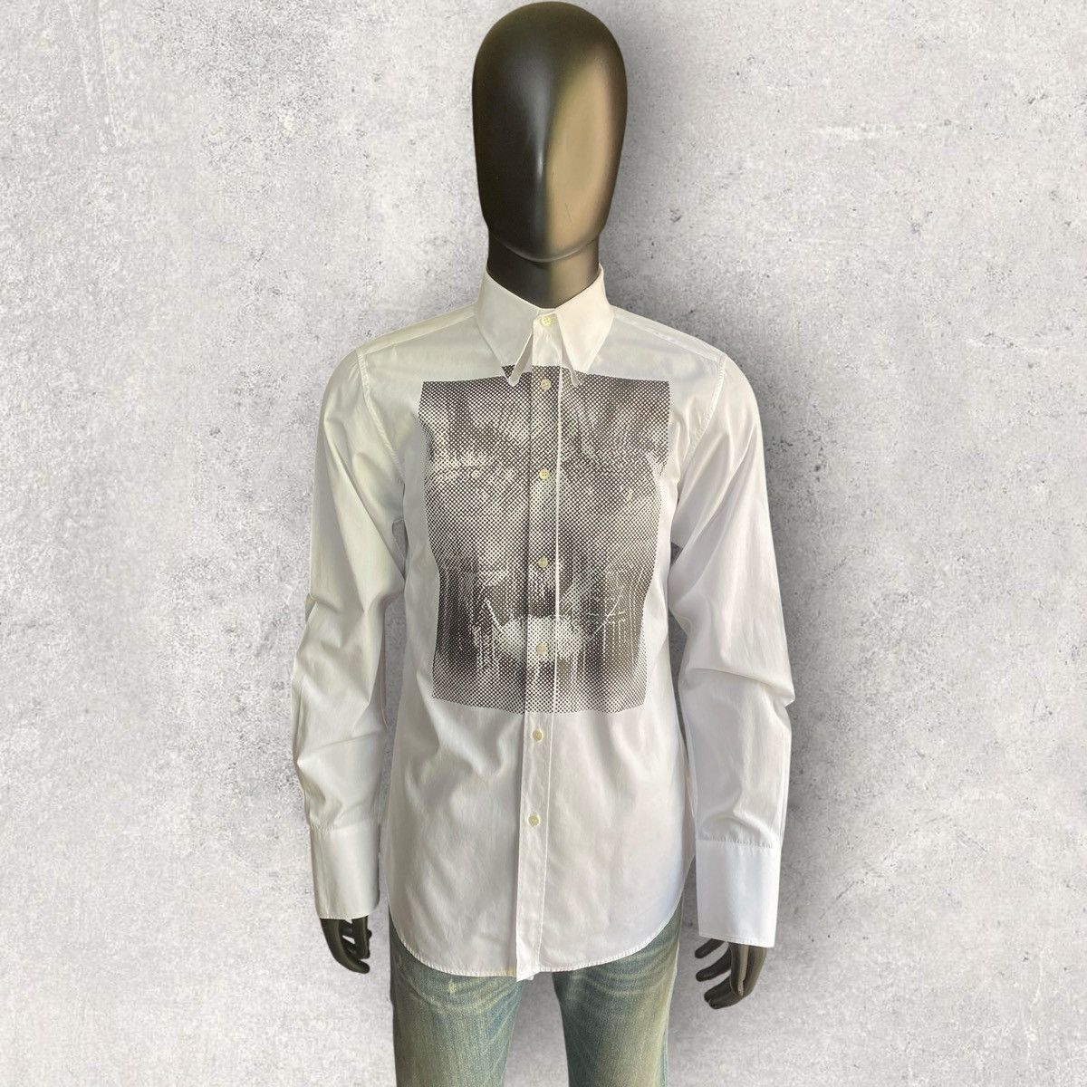 Miu Miu Miu Miu Graphic Print Shirt Size US S / EU 44-46 / 1 - 3 Thumbnail