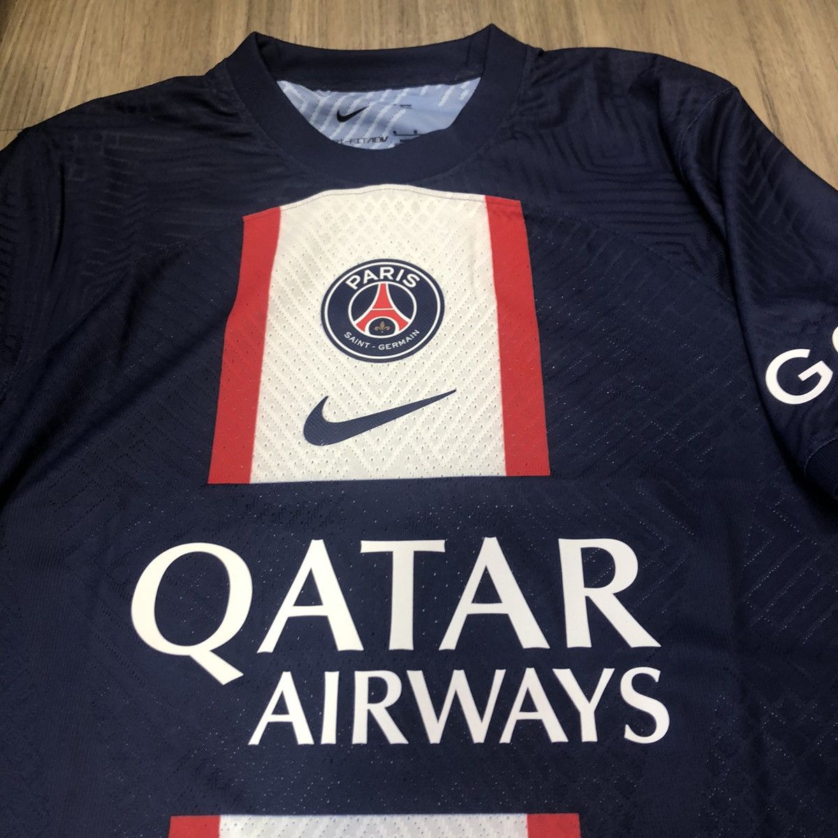 Nike PSG 22/23 player issue home shirt #7 Mbappe (Bnwt) Size US M / EU 48-50 / 2 - 3 Thumbnail