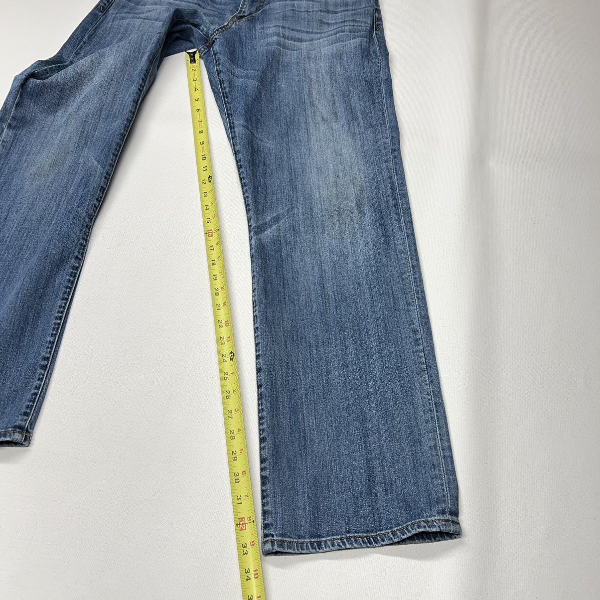 Lucky Brand Lucky Brand Jeans Blue 363 Vintage Straight Denim Stretch Size US 36 / EU 52 - 22 Thumbnail