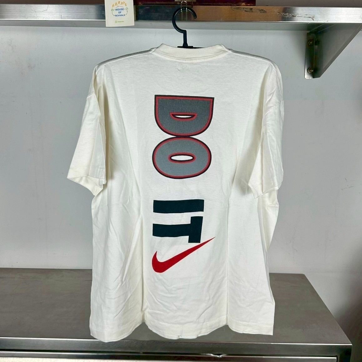 Vintage Vintage 90s Nike Just Do It Double Sided Slogan T-Shirt Size US XL / EU 56 / 4 - 3 Thumbnail