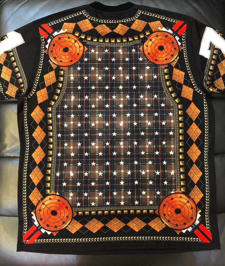 Givenchy Givenchy Men's T-Shirt, Runway Model, Star Pattern 2506-Nex Size US M / EU 48-50 / 2 - 3 Thumbnail