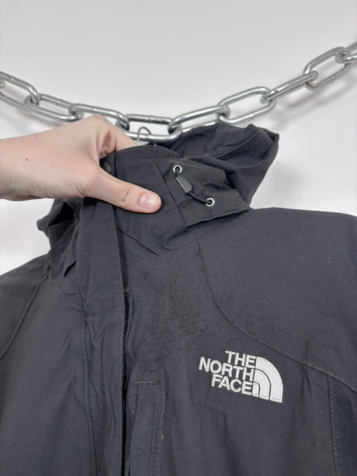 The North Face The North Face HyVent Women’s Black Hooded Outdoor Jacket Size L / US 10 / IT 46 - 5 Thumbnail