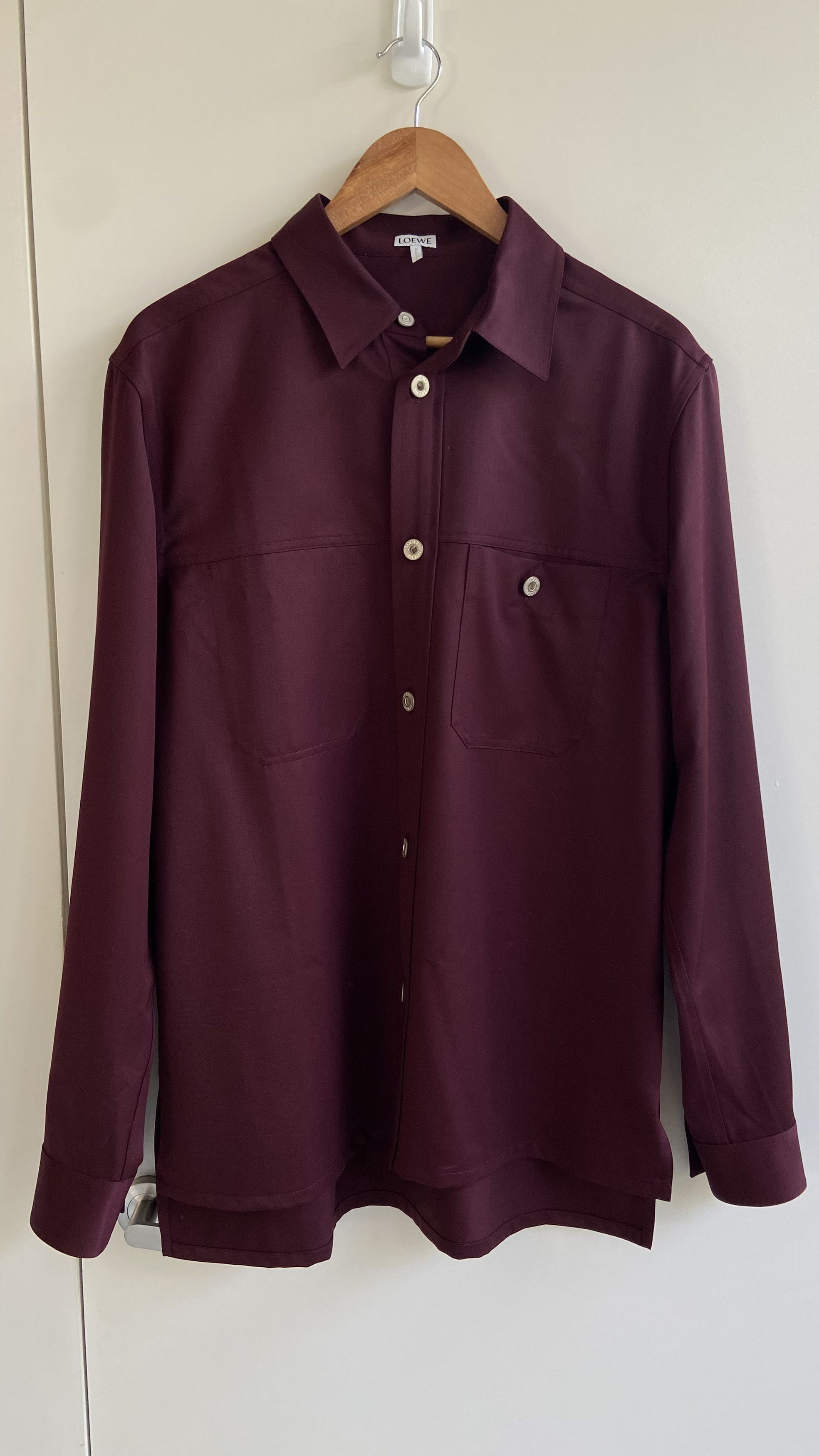 Loewe Wool Shirt Size US S / EU 44-46 / 1 - 1 Thumbnail