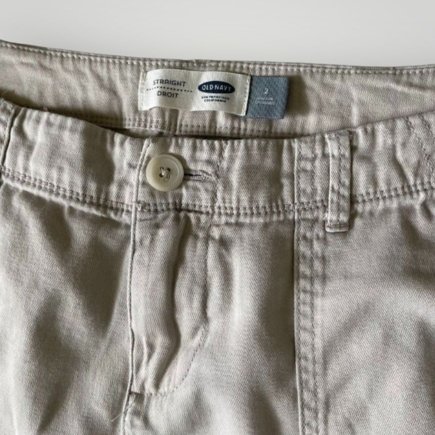 Old Navy Old Navy Womens Cropped Pants 2 Size 26" / US 2 / IT 38 - 3 Thumbnail