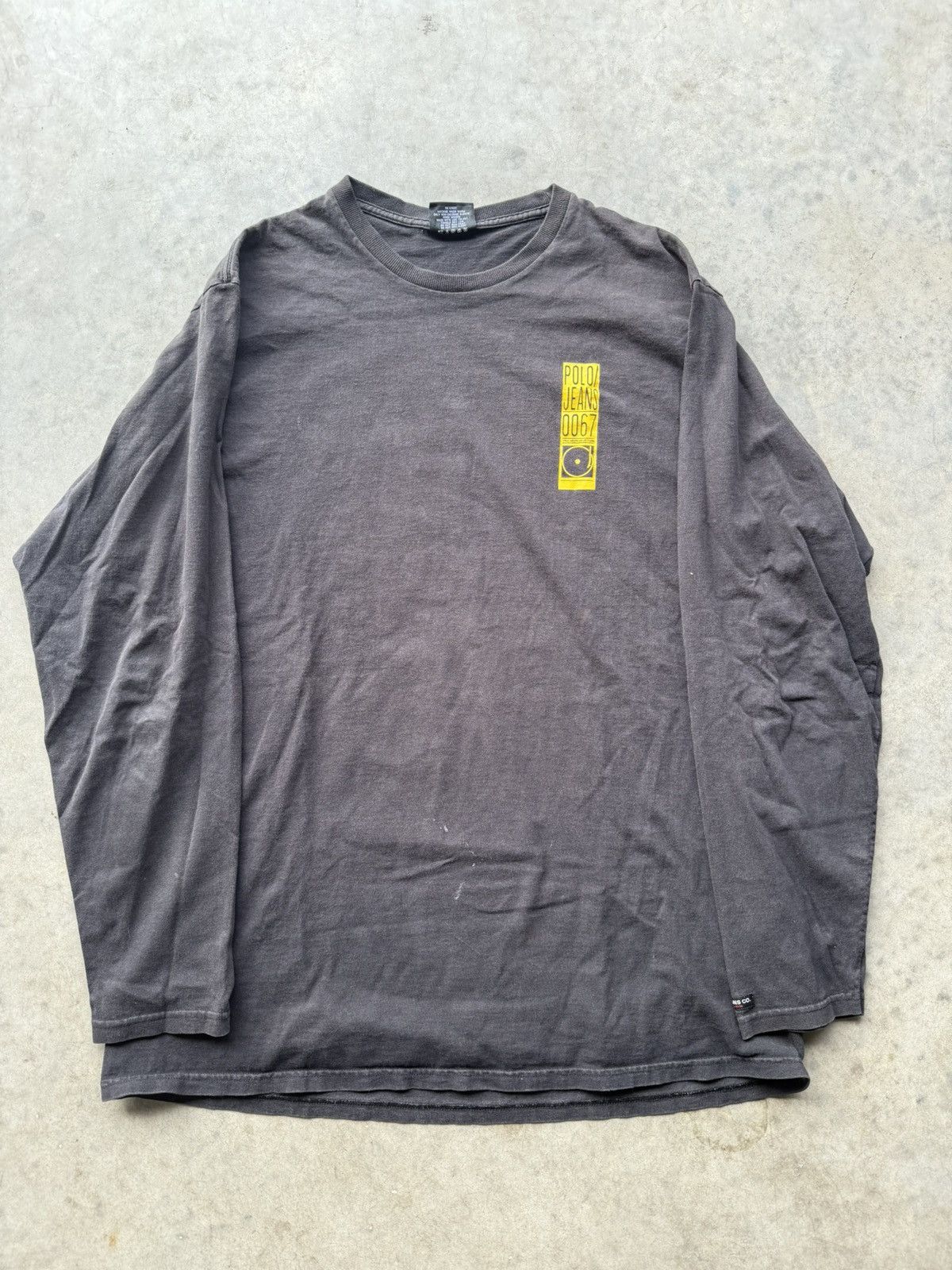 Polo Ralph Lauren Vintage Polo Ralph Lauren Polo Jeans 67 Long Sleeve Tee Size US XXL / EU 58 / 5 - 5 Thumbnail