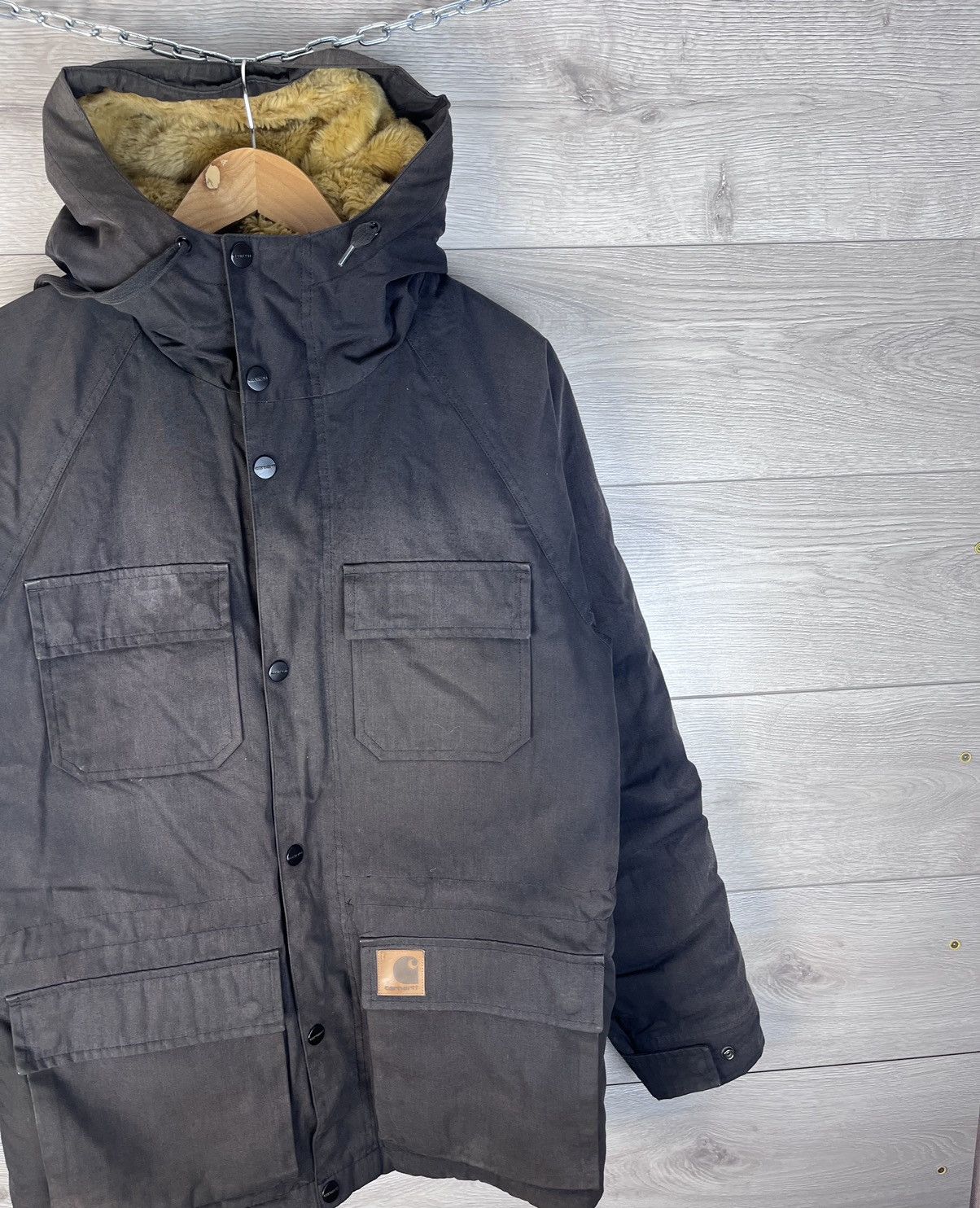 Carhartt Men’s parks Carhartt Mentley Jacket size M Y2K casual USA Size US M / EU 48-50 / 2 - 3 Thumbnail