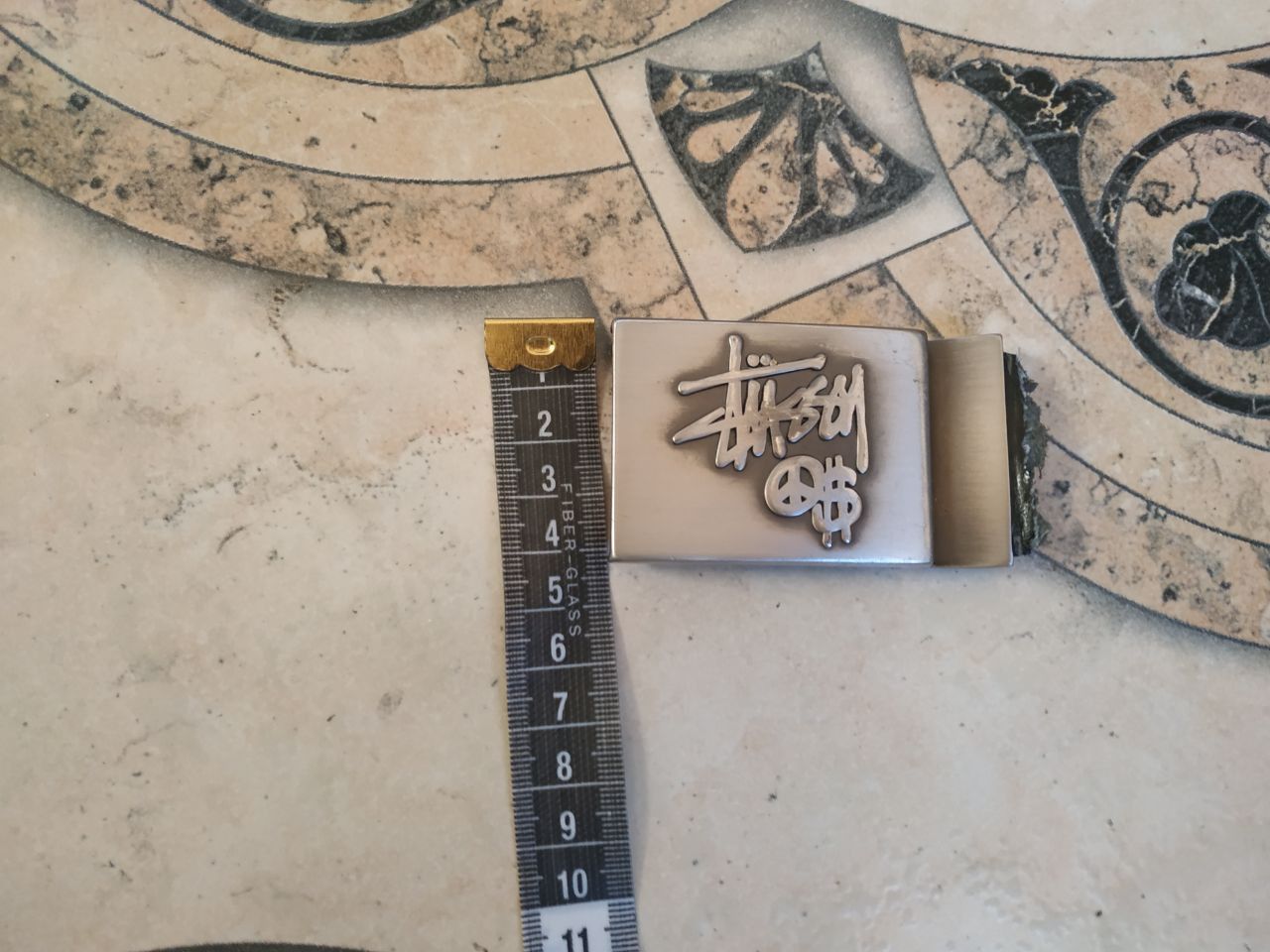Stussy Vintage Stussy Peace Love Dollar Belt Buckle ONLY Archive Size ONE SIZE - 15 Thumbnail