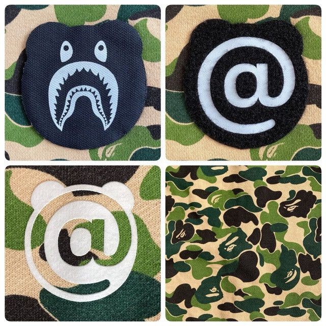 Bape BAPE × Medicom Toy BE@R Shark Full Zip Hoodie ABC CAMO APE Size US XL / EU 56 / 4 - 7 Thumbnail