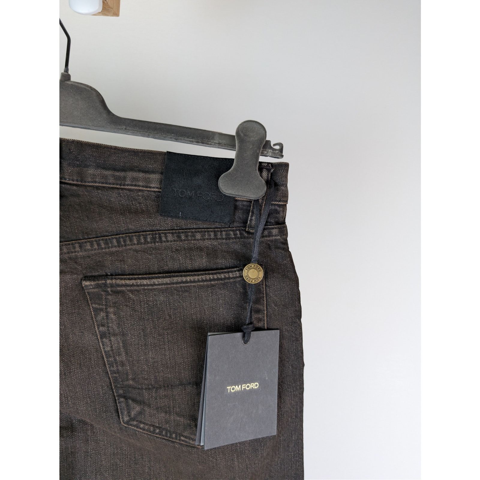 Tom Ford o1rshd1 Q:2 / Slim Jeans in Brown Size US 34 / EU 50 - 12 Thumbnail