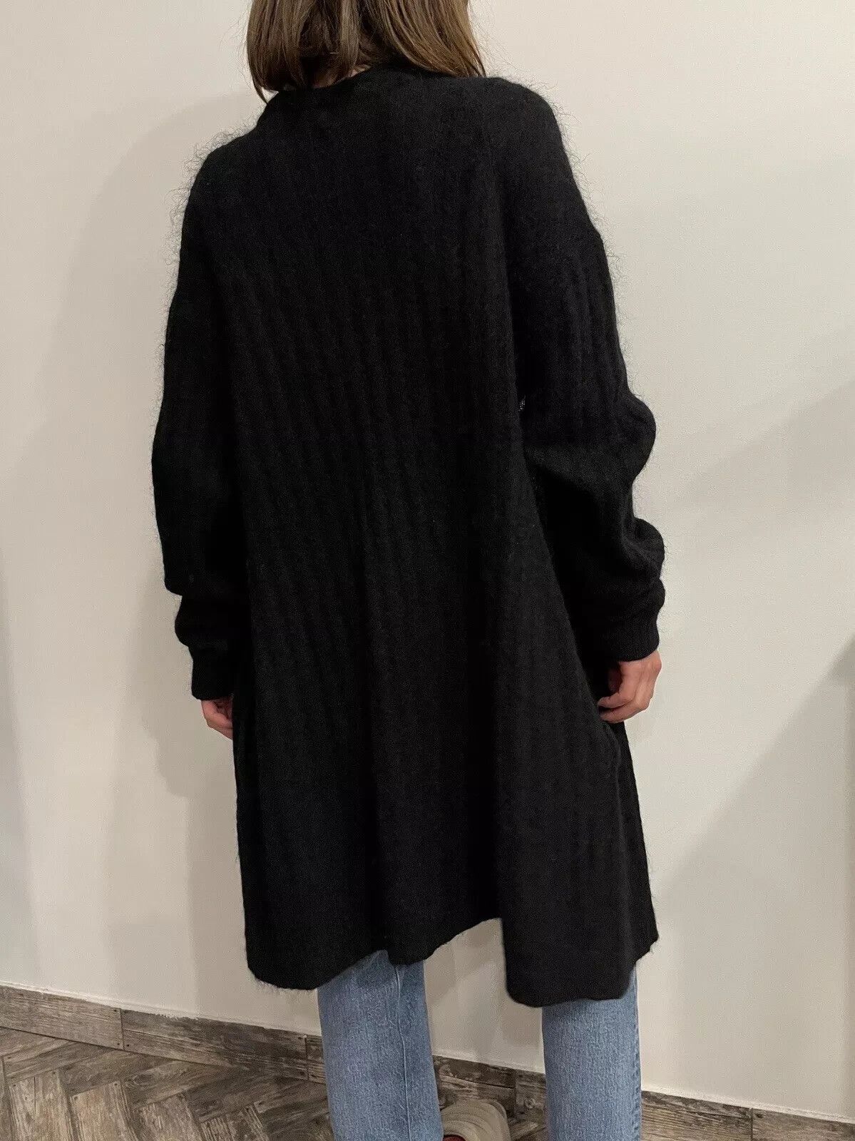 Acne Studios Acne Studios Raya Short Rib Mohair Wool Cardigan Womens Size XS / US 0-2 / IT 36-38 - 9 Thumbnail