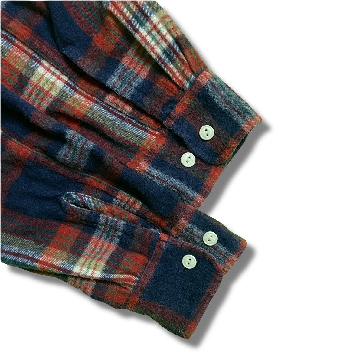 Beams Plus 2000s Beams Boy Flannel Tunic Size US S / EU 44-46 / 1 - 7 Thumbnail