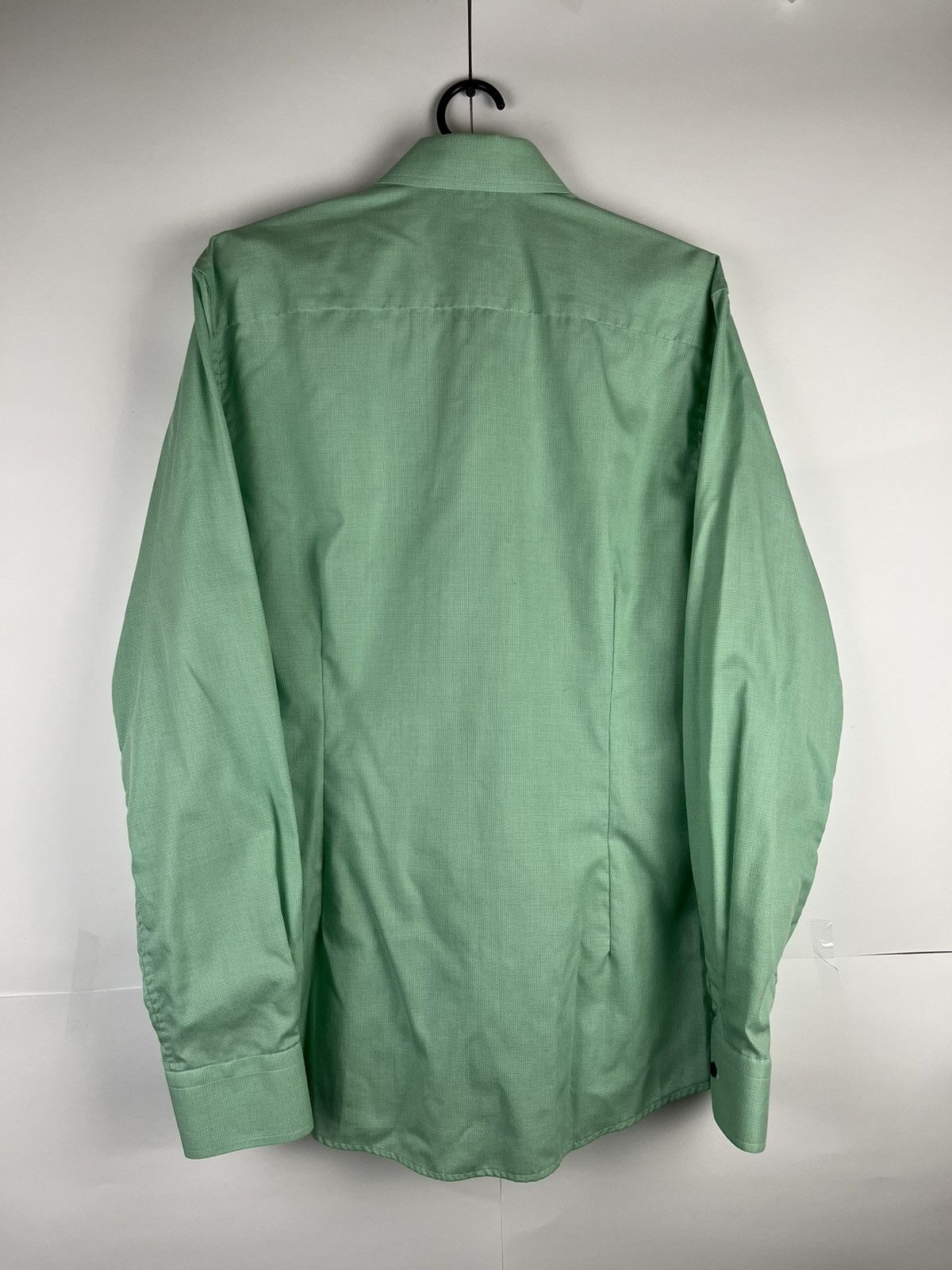 Eton Eton Luxury Solid Cotton Long Sleeve Shirt Button Up Size US L / EU 52-54 / 3 - 6 Thumbnail
