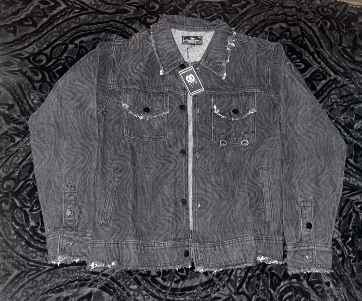 Designer THE HIDEOUT CLOTHING JEAN JACKET Size S / US 4 / IT 40 - 1 Thumbnail
