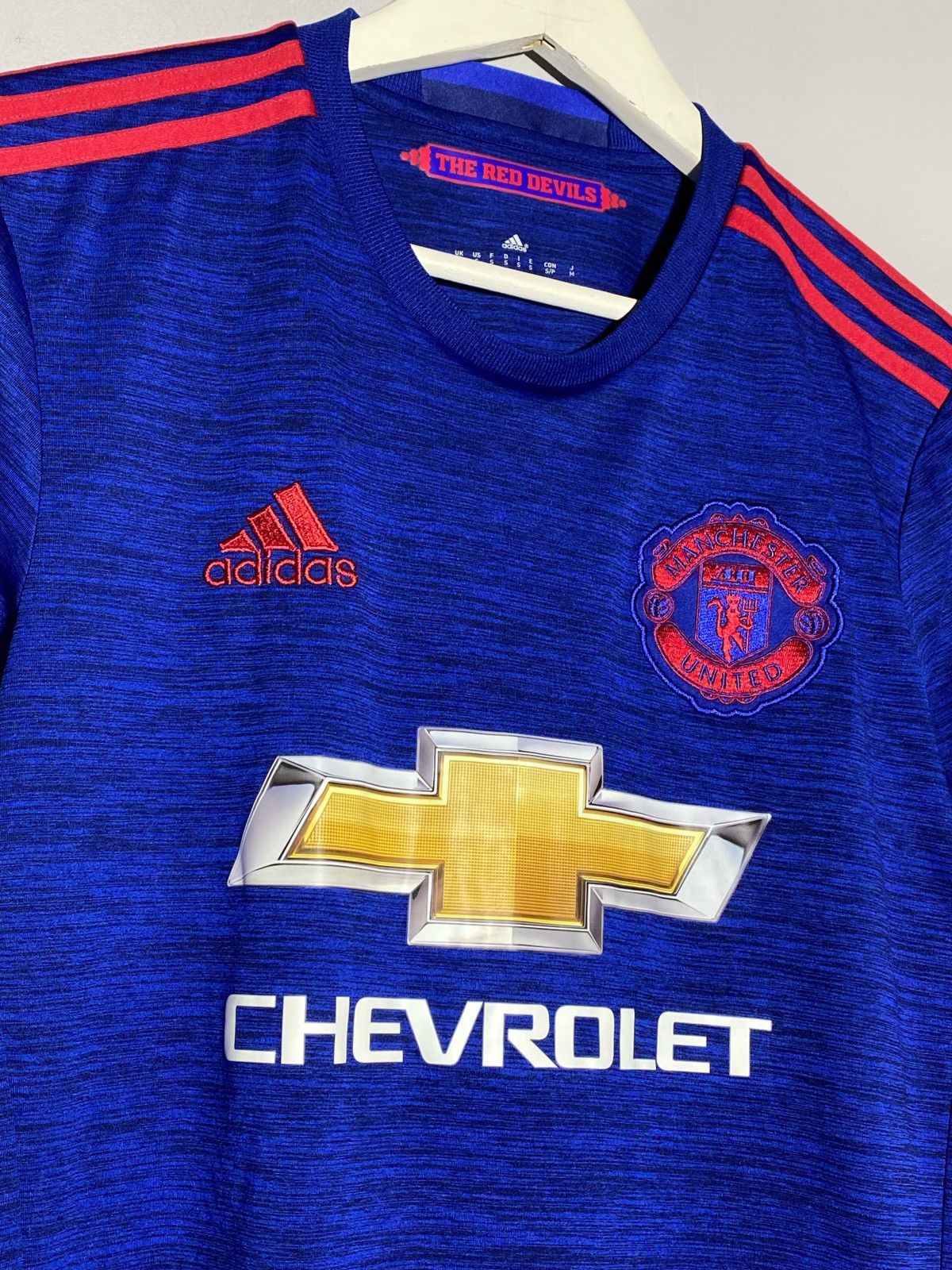 Adidas Manchester United 2016/17 Away Adidas Football Shirt y2k Size US S / EU 44-46 / 1 - 4 Thumbnail